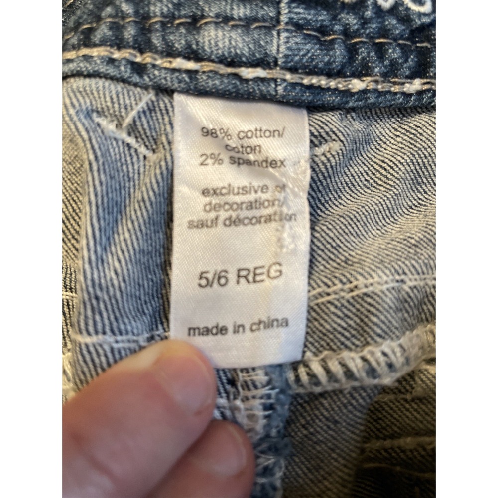 Women's Maurices Shorts Cut-Off White Stitching Size 5/6 - Picture 8 of 8